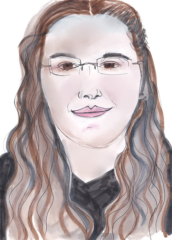 Portrait of Judith - Bournemouth 9 April 2023