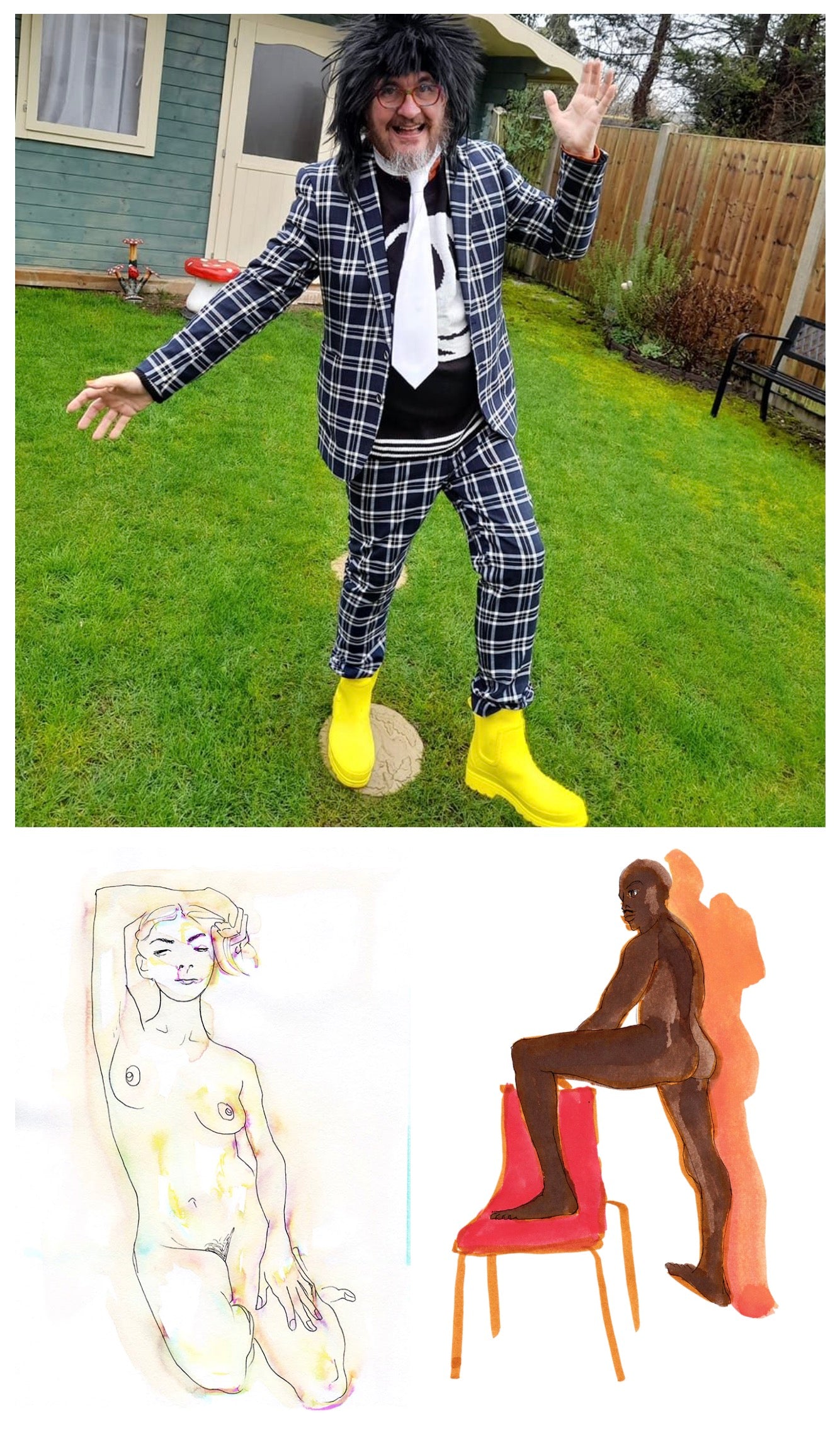 CANCELLED Halloween Special - Live Fashion Figure Drawing Event - Salisbury UK