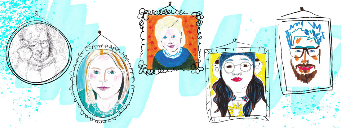 Why Doodle Portraits make me sick! 😛