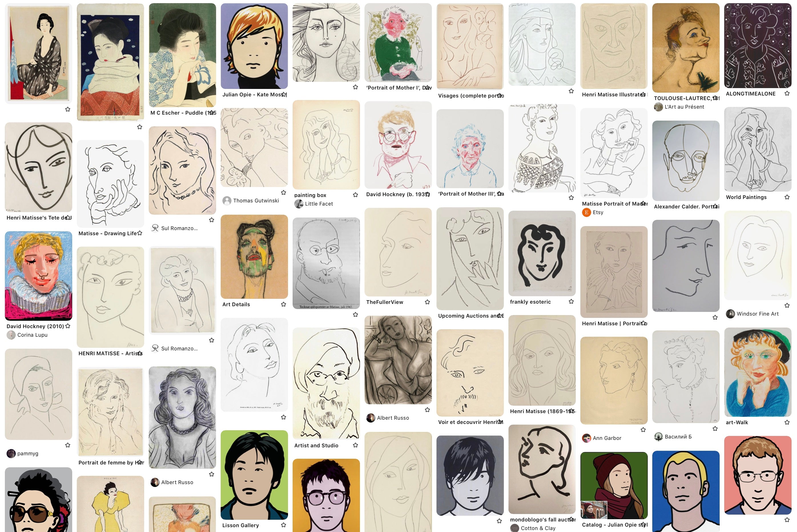 Influence, inspiration and aspiration - the famous artists I study and ...