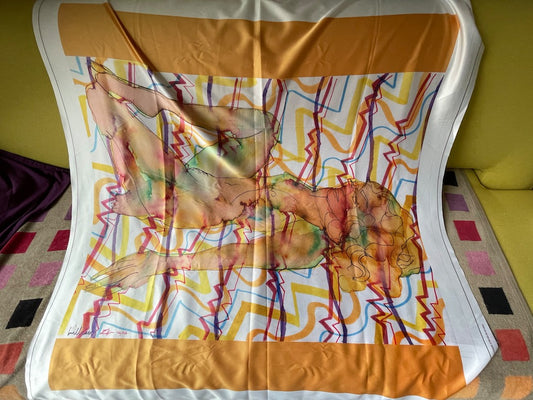 Super high res and giant fabric prints ready for show