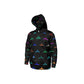 Unisex Hoodie - Funky Polka multi colour hangers