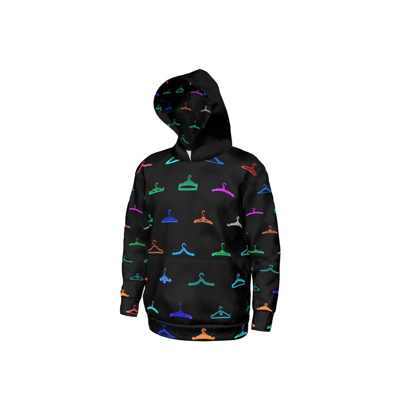 Unisex Hoodie - Funky Polka multi colour hangers