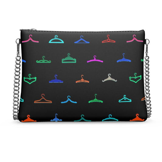 Cross Body Bag With Chain - Colour Clothes Hangers