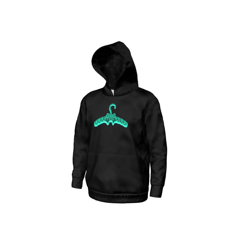 Unisex Hoodie - Funky Polka Quilted Clothes Hanger