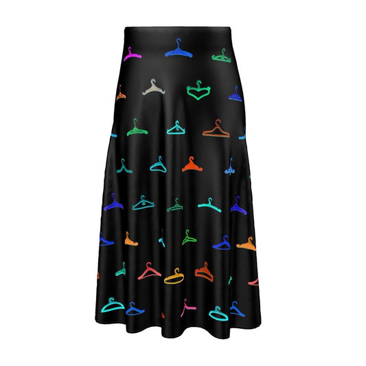 Midi Skirt - Funky Polka Clothes Hangers on colour