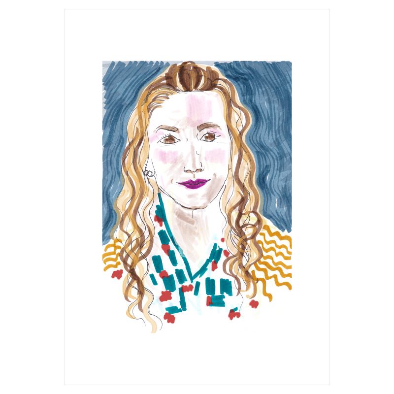 A3 art print - Gemma - 6 February 2023