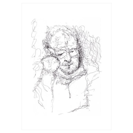 A3 art print Andy scribbly 5 February 2023